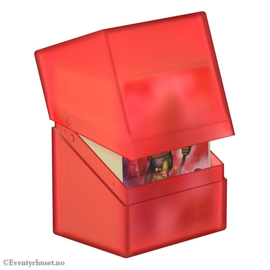 Ultimate Guard Boulder 80+ - Ruby Storage & Protection