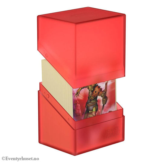 Ultimate Guard Boulder 80+ - Ruby Storage & Protection