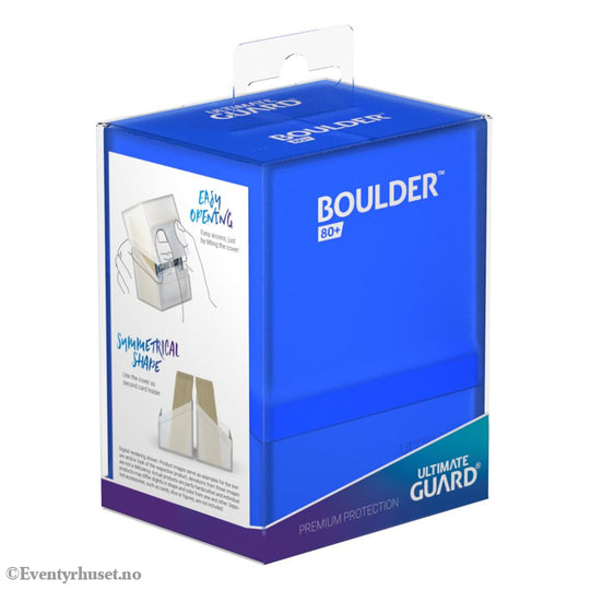 Ultimate Guard Boulder 80+ - Sapphire Storage & Protection