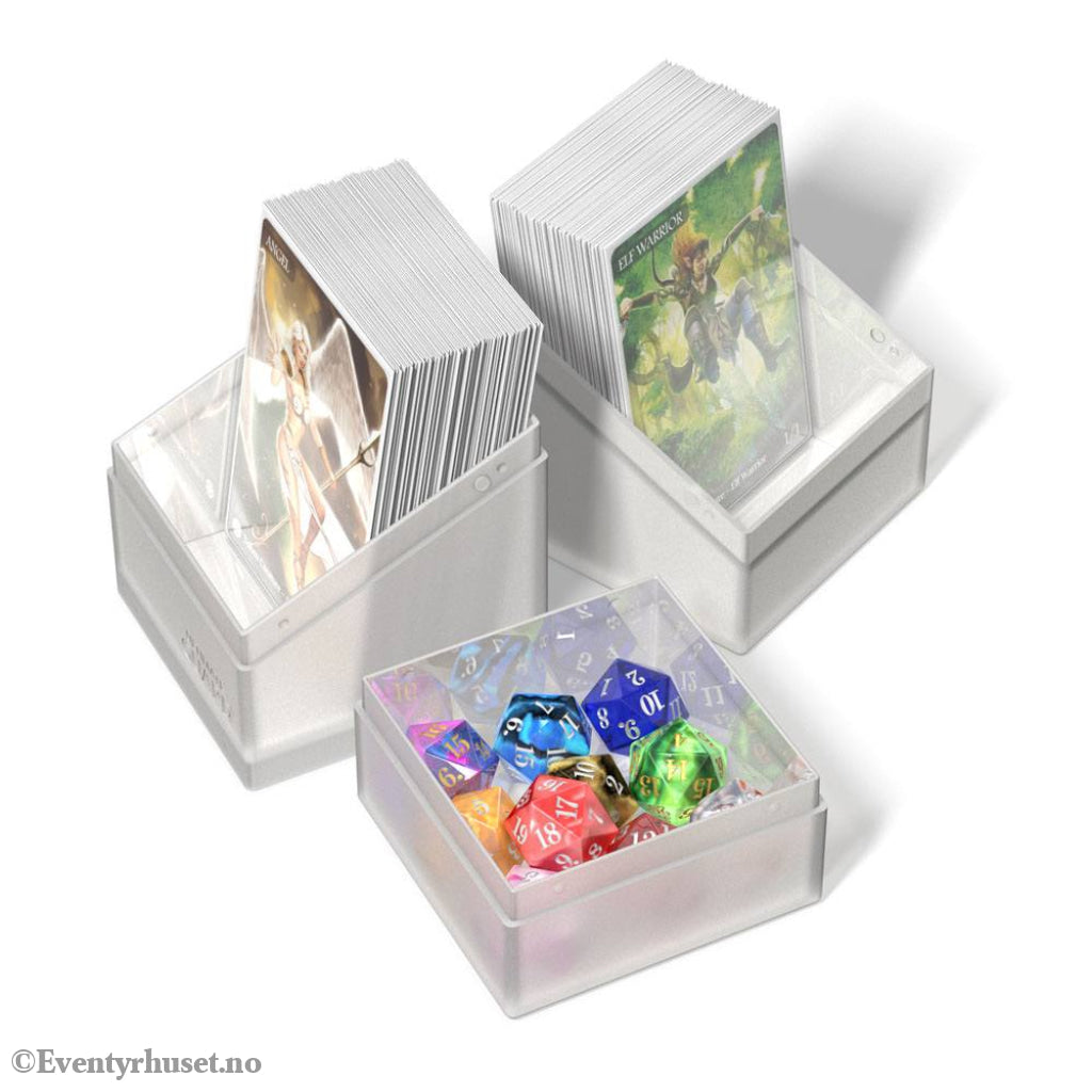Ultimate Guard Boulder’n’Tray 100+ - Frosted Storage & Protection
