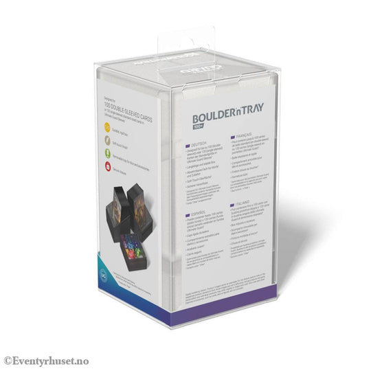 Ultimate Guard Boulder’n’Tray 100+ - Frosted Storage & Protection