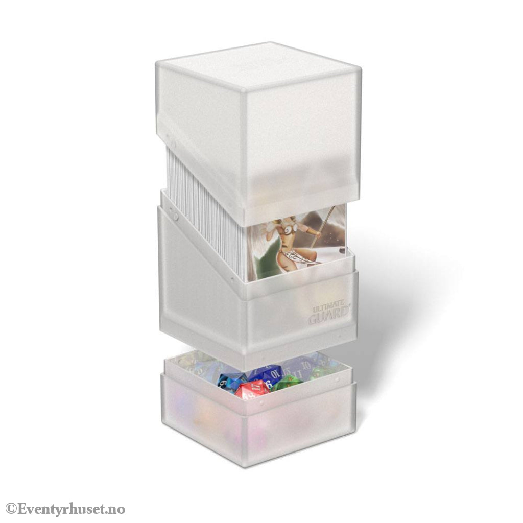 Ultimate Guard Boulder’n’Tray 100+ - Frosted Storage & Protection