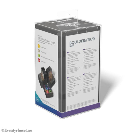 Ultimate Guard Boulder’n’Tray 100+ - Onyx Storage & Protection