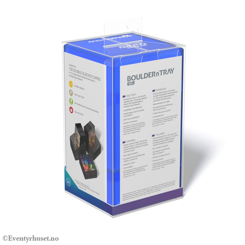 Ultimate Guard Boulder’n’Tray 100+ - Sapphire Storage & Protection