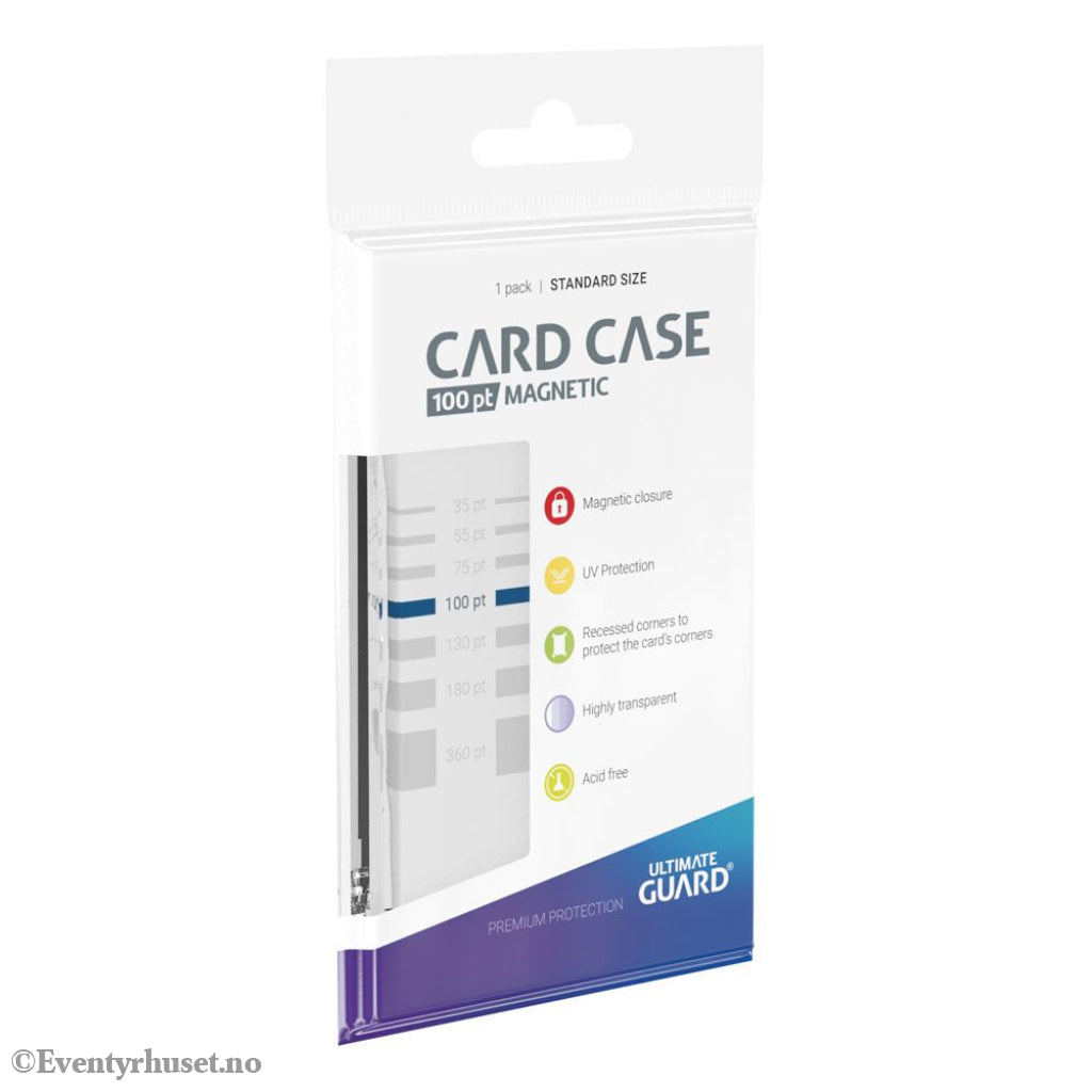 Ultimate Guard Card Case Magnetic - 100 pt Storage & Protection