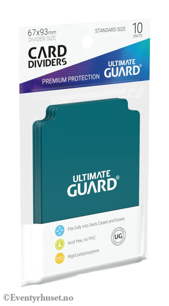 Ultimate Guard Card Dividers Standard Size (10) - Petrol Storage & Protection