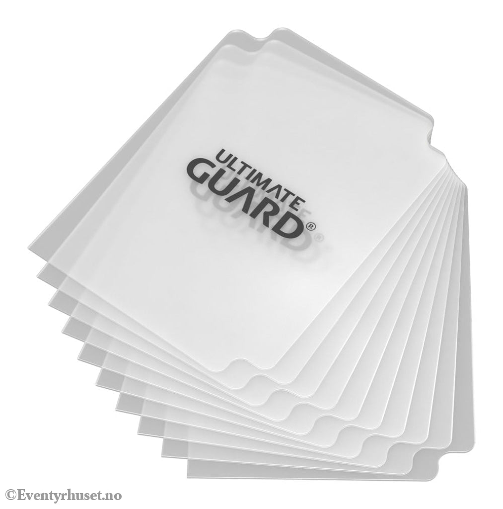 Ultimate Guard Card Dividers Standard Size (10) - Transparent Storage & Protection