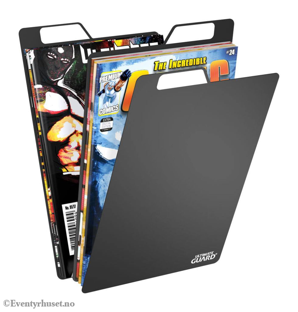 Ultimate Guard Comic Book Dividers (25) - Black Storage & Protection