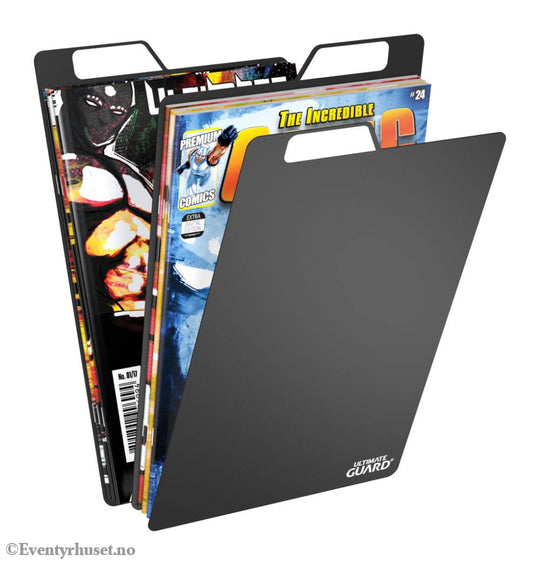Ultimate Guard Comic Book Dividers (25) - Black Storage & Protection