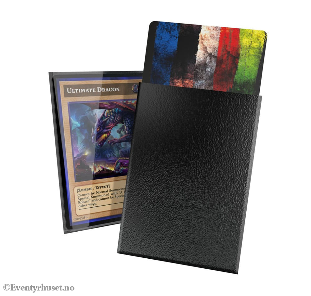 Ultimate Guard Cortex Sleeves Japanese Size (60) - Black Storage & Protection