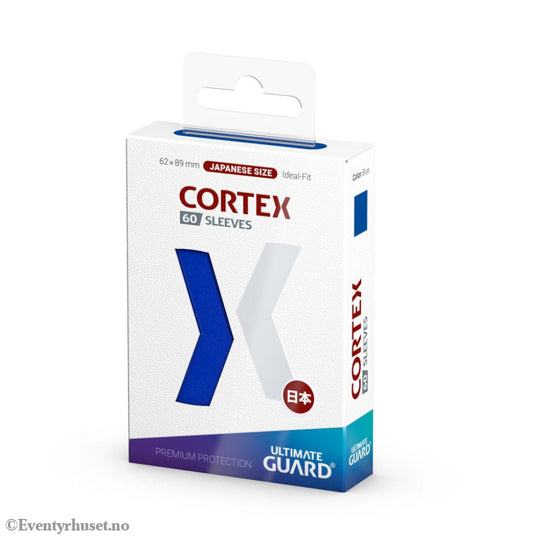 Ultimate Guard Cortex Sleeves Japanese Size (60) - Blue Storage & Protection