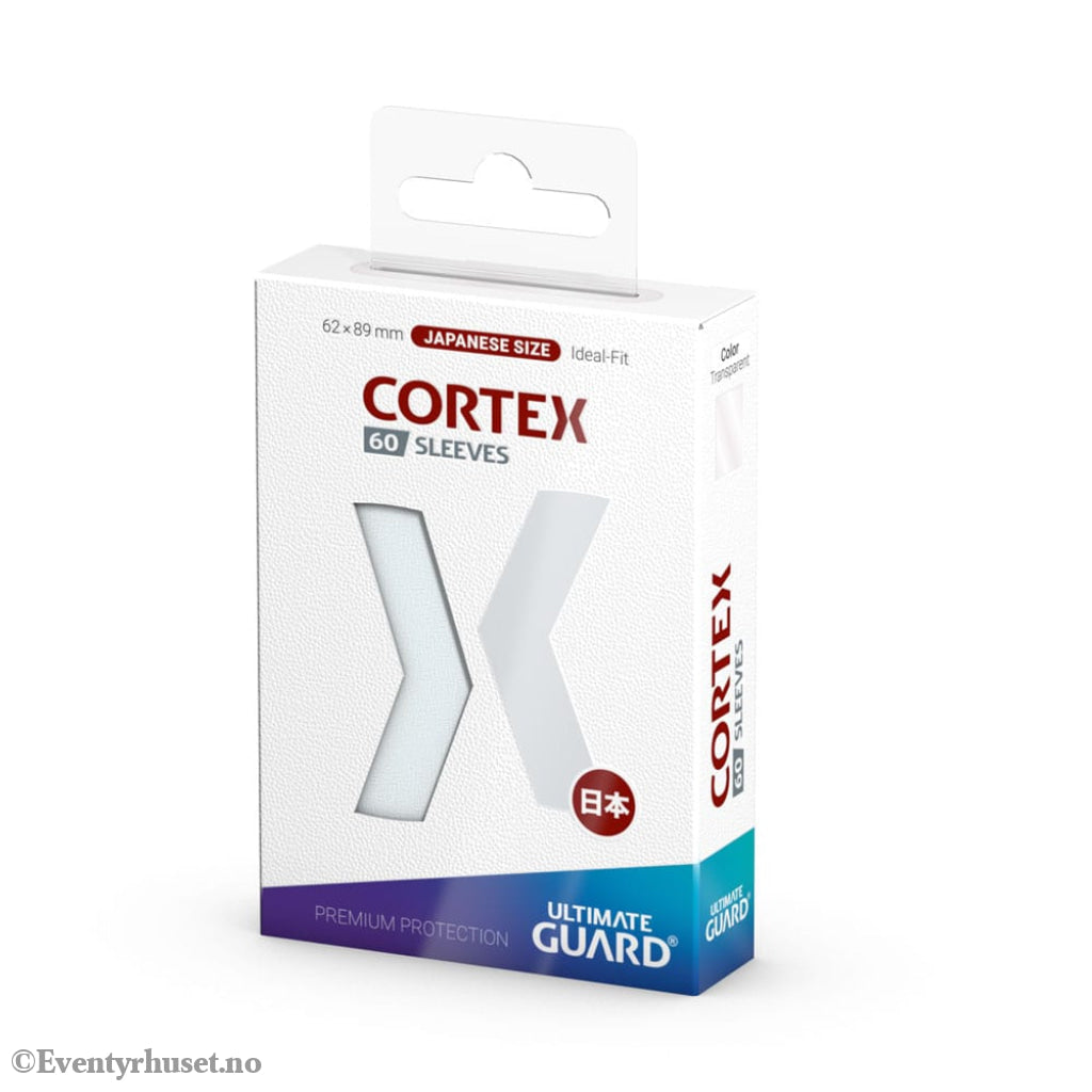 Ultimate Guard Cortex Sleeves Japanese Size (60) - Transparent Storage & Protection