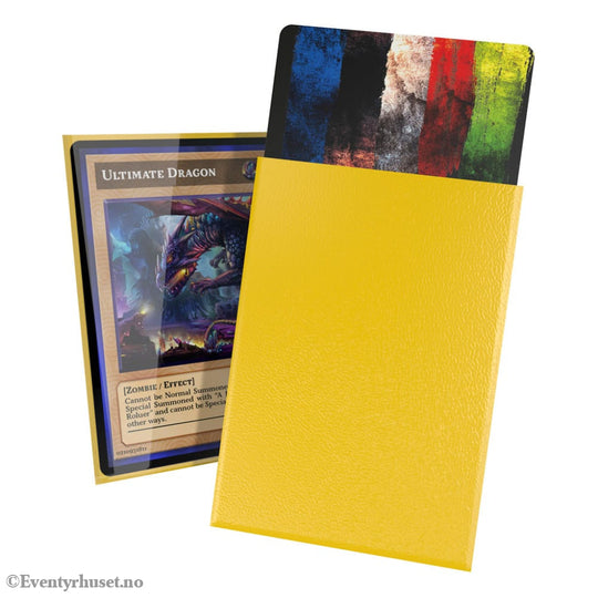Ultimate Guard Cortex Sleeves Japanese Size (60) - Yellow Storage & Protection