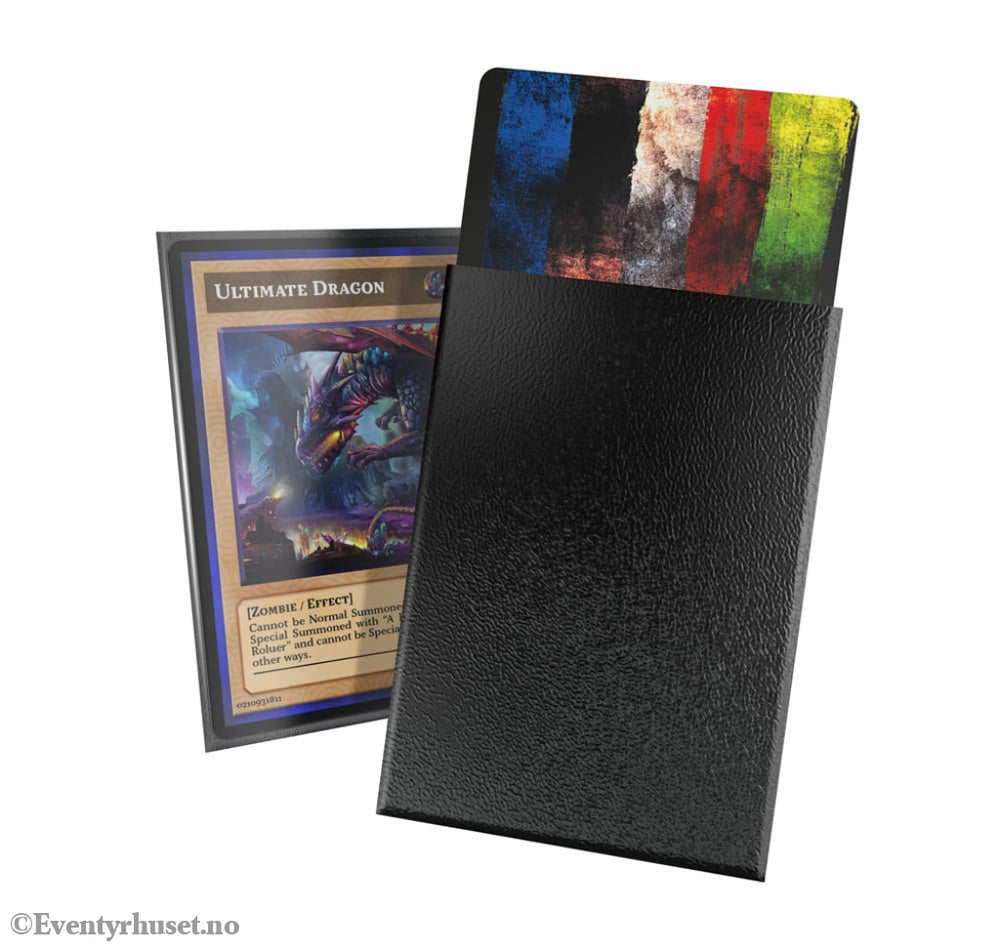 Ultimate Guard Cortex Sleeves Matte Japanese Size (60) - Black Storage & Protection