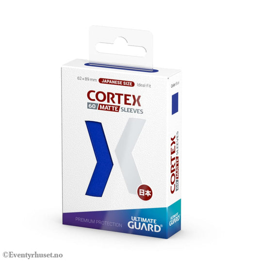 Ultimate Guard Cortex Sleeves Matte Japanese Size (60) - Blue Storage & Protection