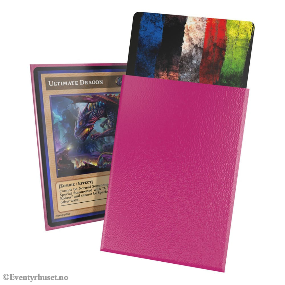 Ultimate Guard Cortex Sleeves Matte Japanese Size (60) - Pink Storage & Protection