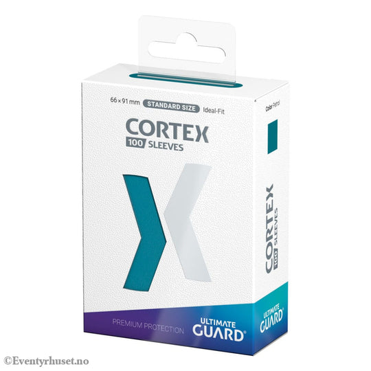 Ultimate Guard Cortex Sleeves Standard Size (100) - Petrol Storage & Protection