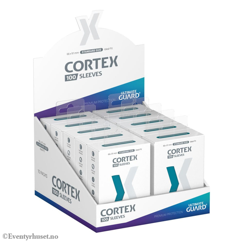 Ultimate Guard Cortex Sleeves Standard Size (100) - Petrol Storage & Protection