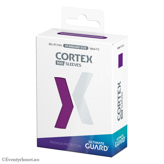 Ultimate Guard Cortex Sleeves Standard Size (100) - Purple Storage & Protection