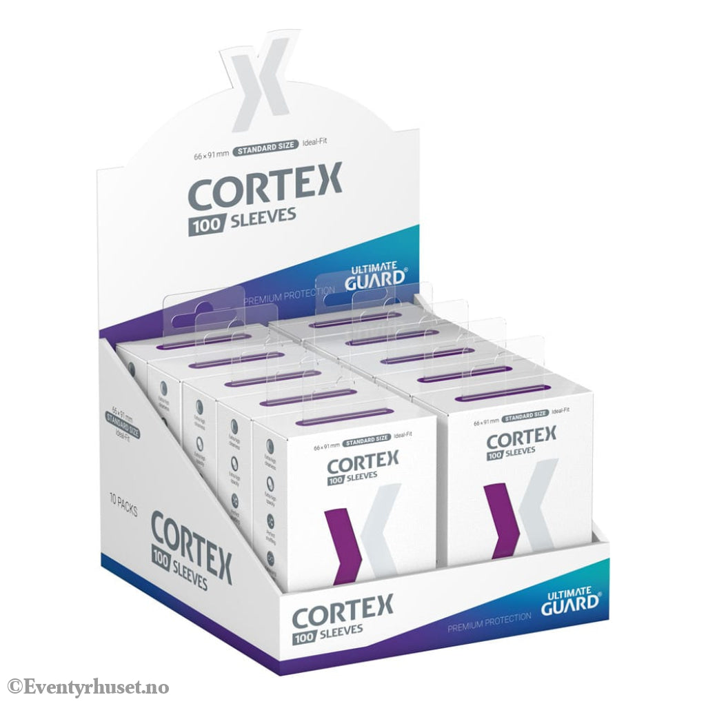 Ultimate Guard Cortex Sleeves Standard Size (100) - Purple Storage & Protection
