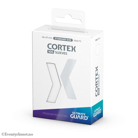 Ultimate Guard Cortex Sleeves Standard Size (100) - White Storage & Protection