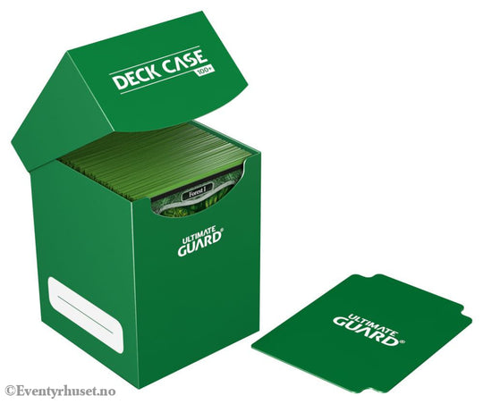 Ultimate Guard Deck Case 100+ - Green Storage & Protection