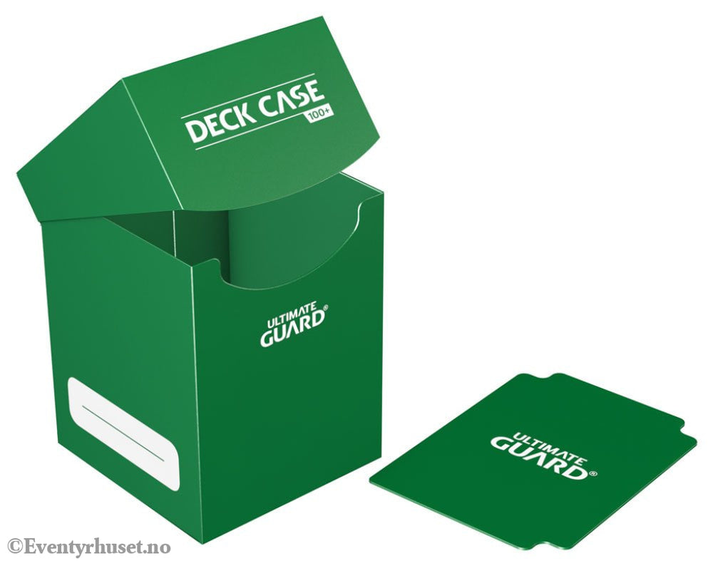 Ultimate Guard Deck Case 100+ - Green Storage & Protection