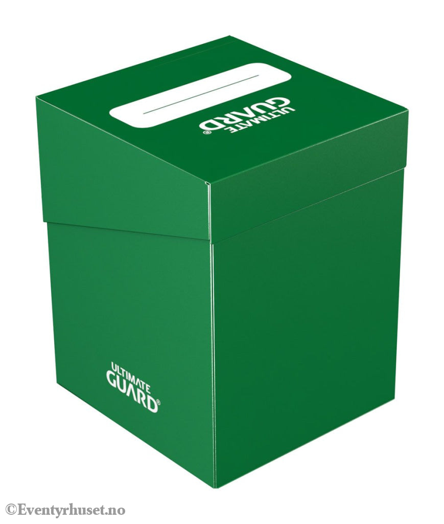 Ultimate Guard Deck Case 100+ - Green Storage & Protection