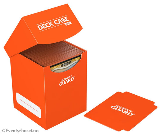 Ultimate Guard Deck Case 100+ - Orange Storage & Protection