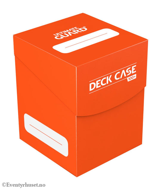 Ultimate Guard Deck Case 100+ - Orange Storage & Protection