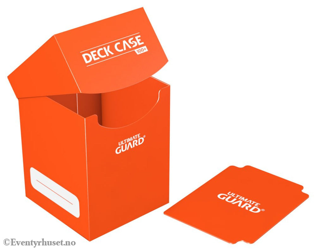 Ultimate Guard Deck Case 100+ - Orange Storage & Protection