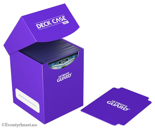 Ultimate Guard Deck Case 100+ - Purple Storage & Protection