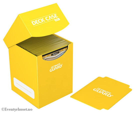 Ultimate Guard Deck Case 100+ - Yellow Storage & Protection