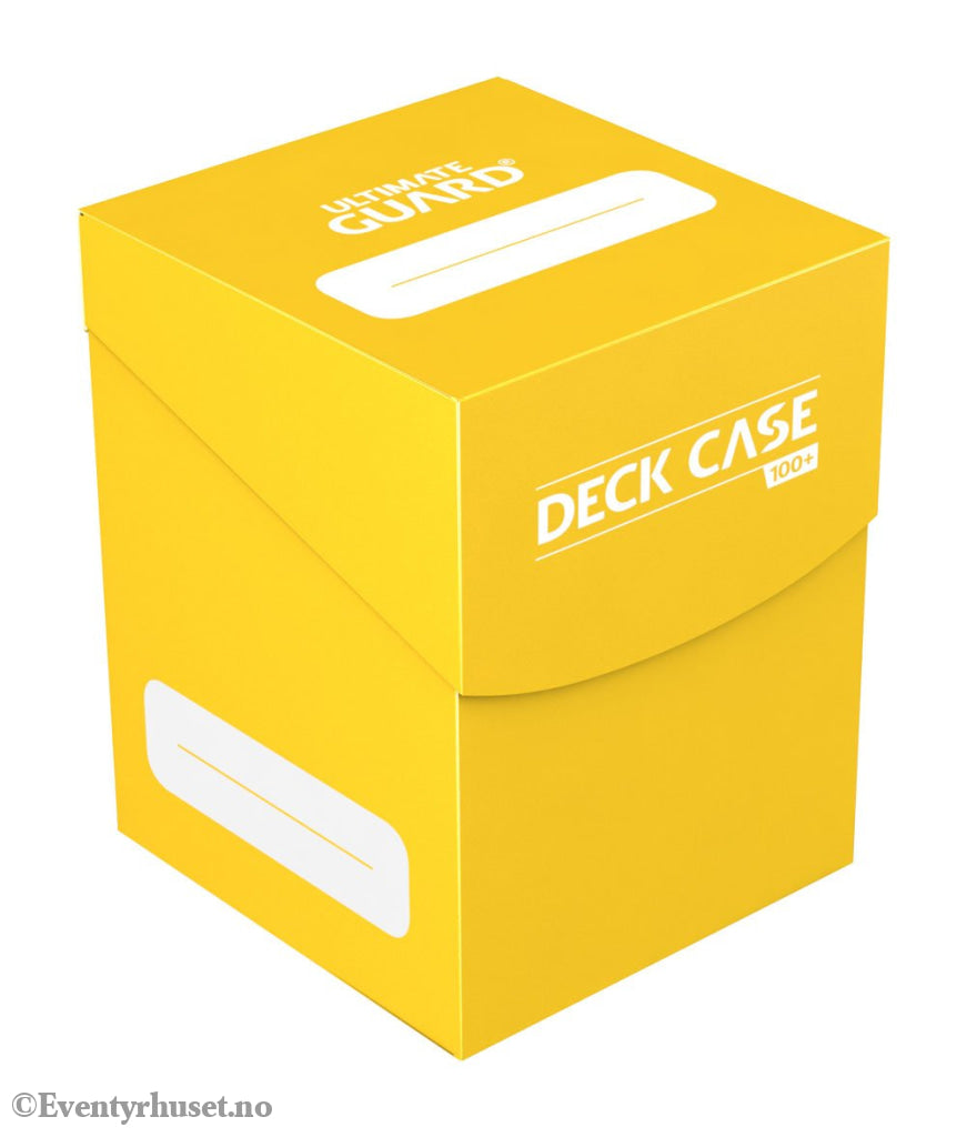 Ultimate Guard Deck Case 100+ - Yellow Storage & Protection