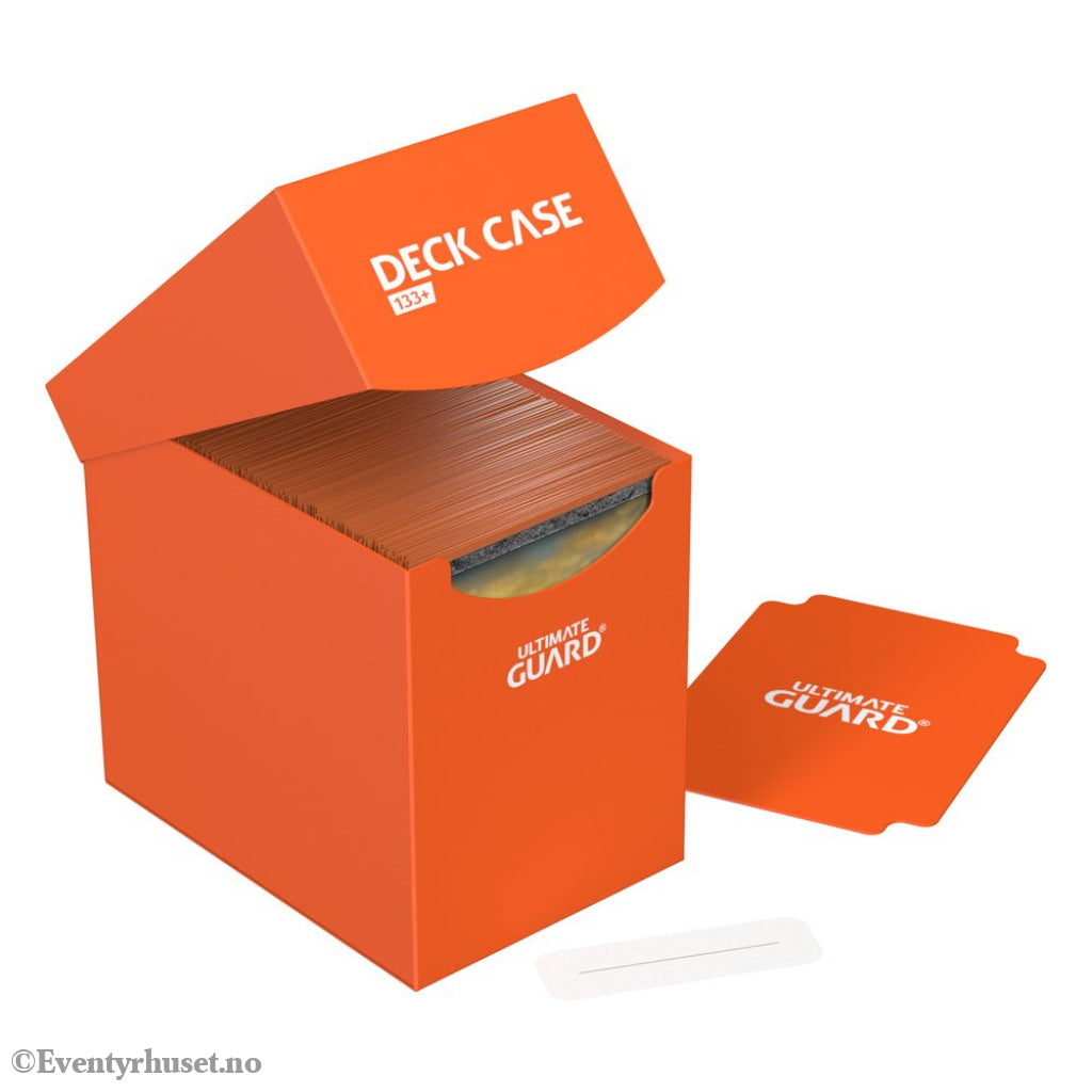 Ultimate Guard Deck Case 133+ - Orange Storage & Protection