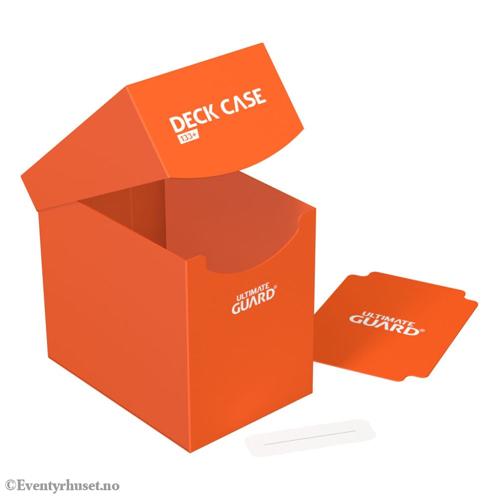 Ultimate Guard Deck Case 133+ - Orange Storage & Protection