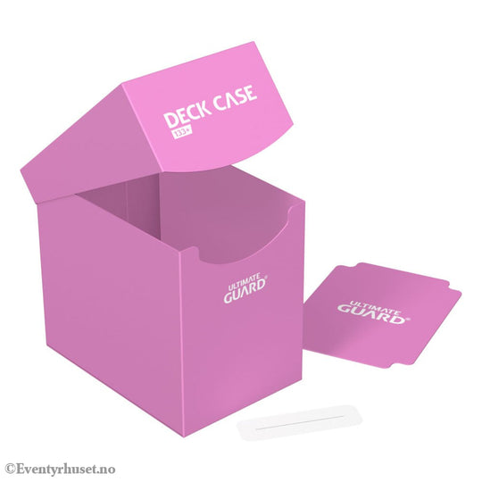 Ultimate Guard Deck Case 133+ - Pink Storage & Protection