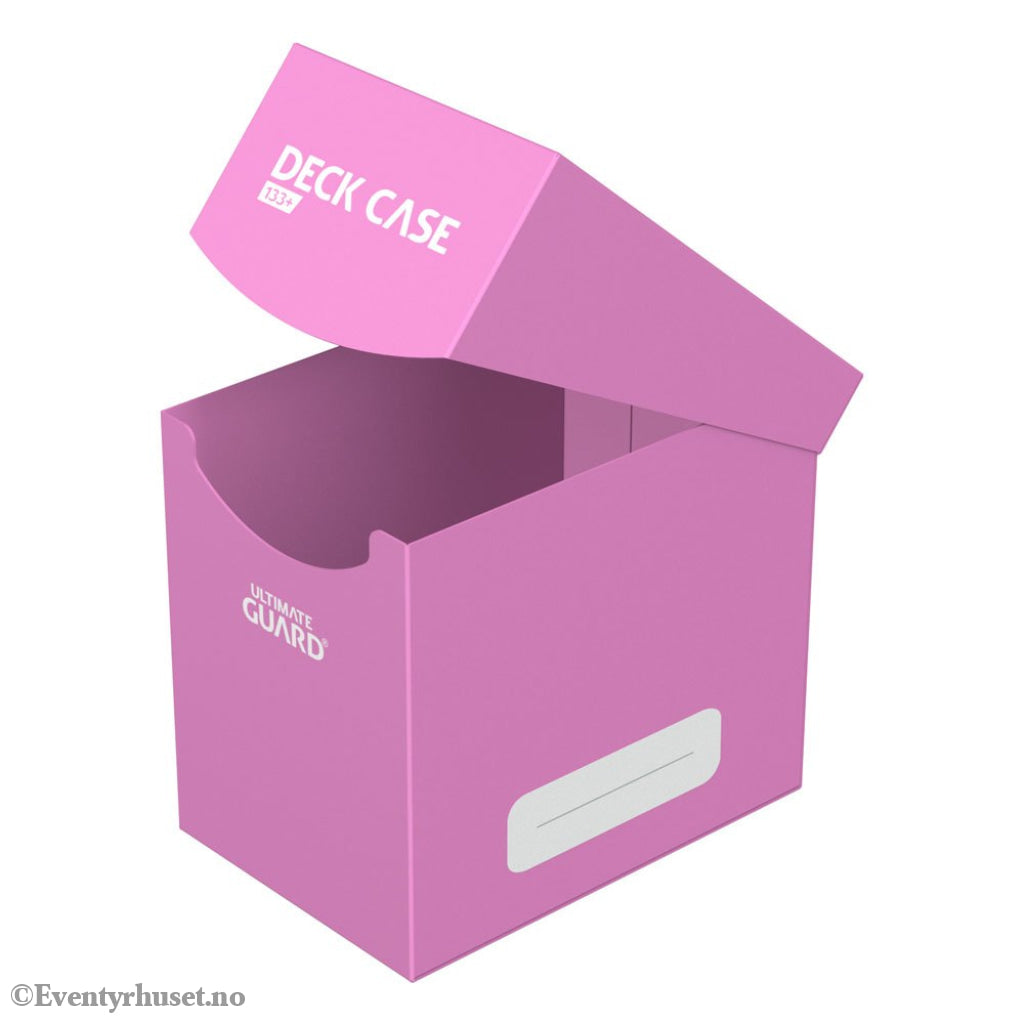 Ultimate Guard Deck Case 133+ - Pink Storage & Protection