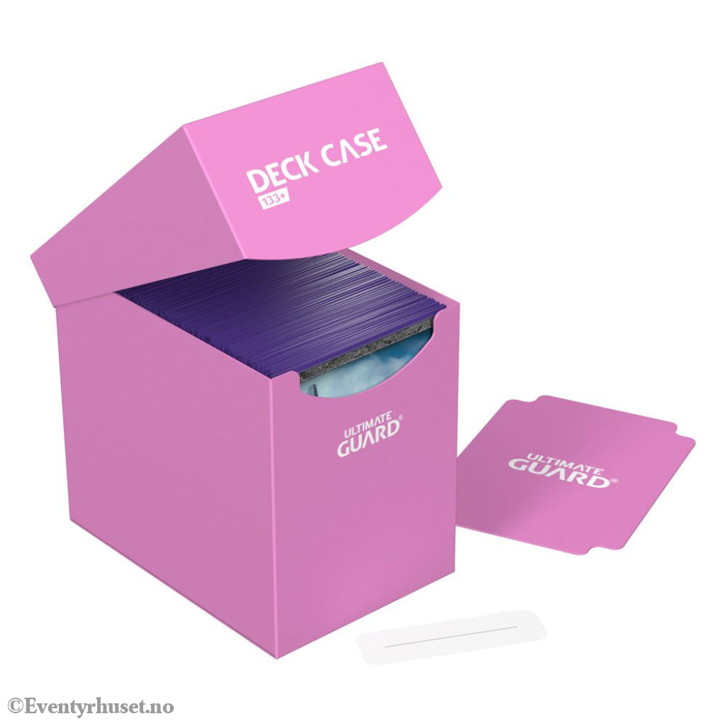 Ultimate Guard Deck Case 133+ - Pink Storage & Protection