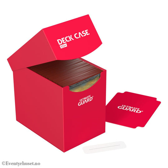 Ultimate Guard Deck Case 133+ - Red Storage & Protection