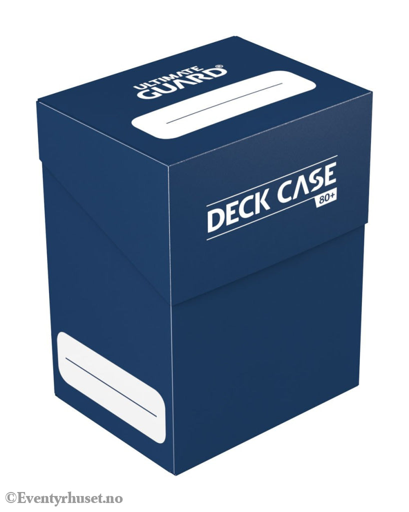 Ultimate Guard Deck Case 80+ - Blue Storage & Protection