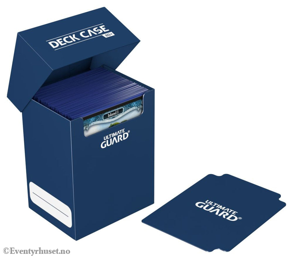 Ultimate Guard Deck Case 80+ - Blue Storage & Protection
