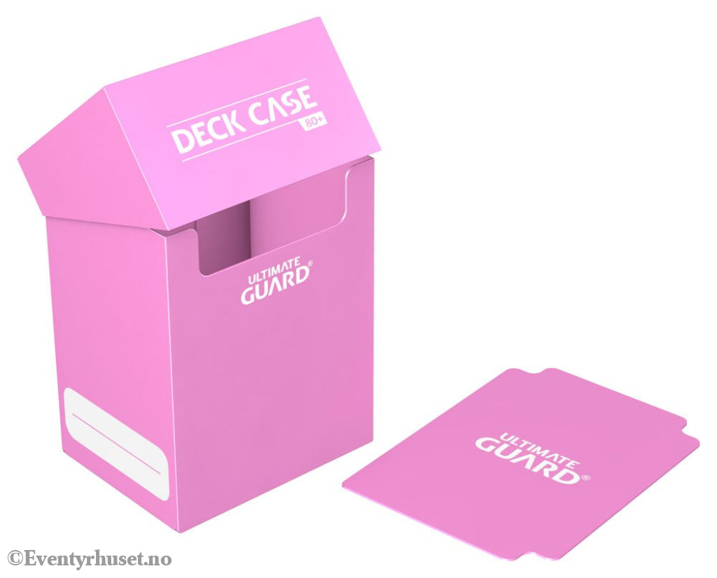 Ultimate Guard Deck Case 80+ - Pink Storage & Protection