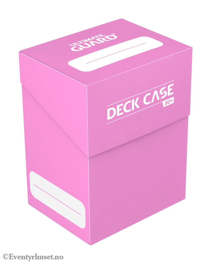 Ultimate Guard Deck Case 80+ - Pink Storage & Protection