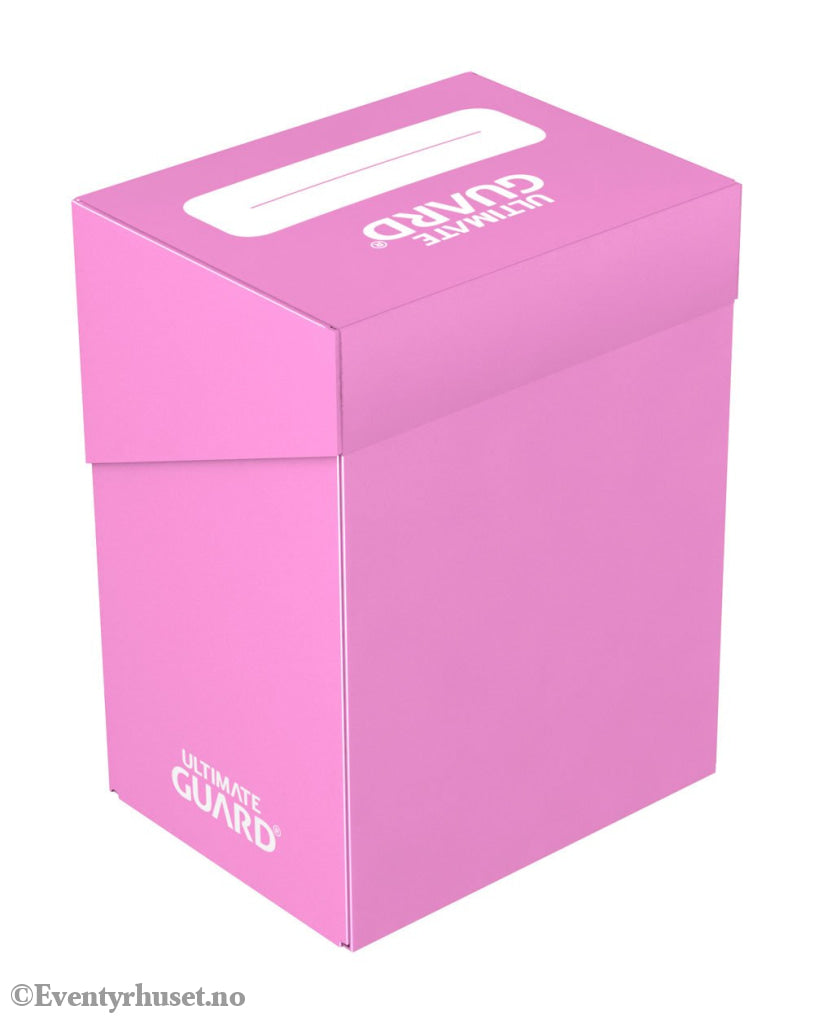 Ultimate Guard Deck Case 80+ - Pink Storage & Protection