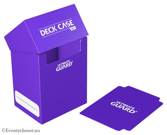 Ultimate Guard Deck Case 80+ - Purple Storage & Protection