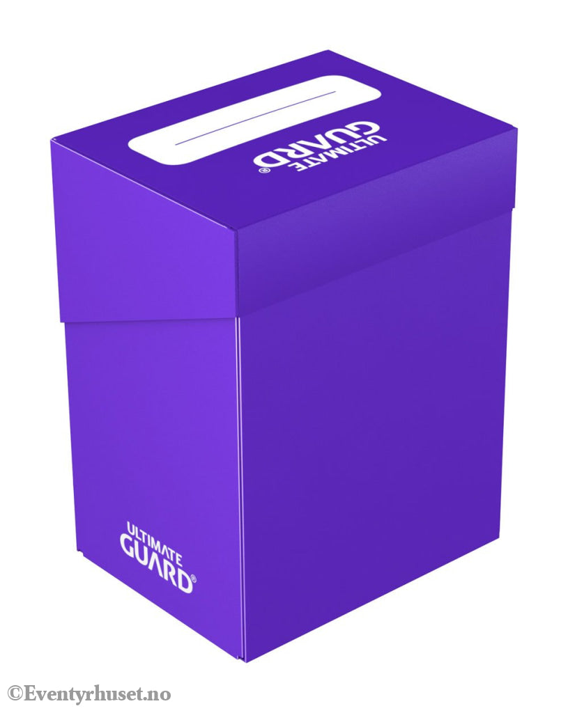 Ultimate Guard Deck Case 80+ - Purple Storage & Protection