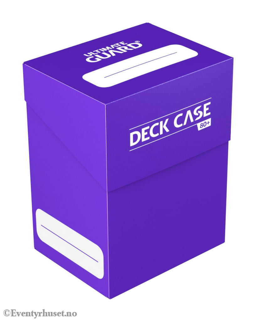 Ultimate Guard Deck Case 80+ - Purple Storage & Protection