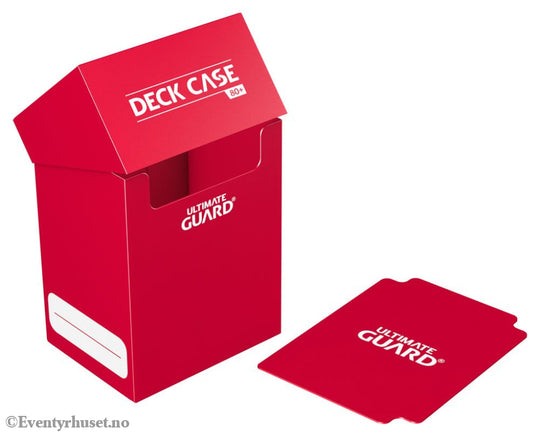 Ultimate Guard Deck Case 80+ - Red Storage & Protection