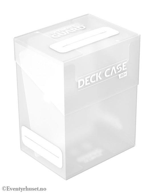 Ultimate Guard Deck Case 80+ - Transparent Storage & Protection